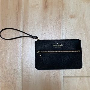 Black Kate Spade wristlet